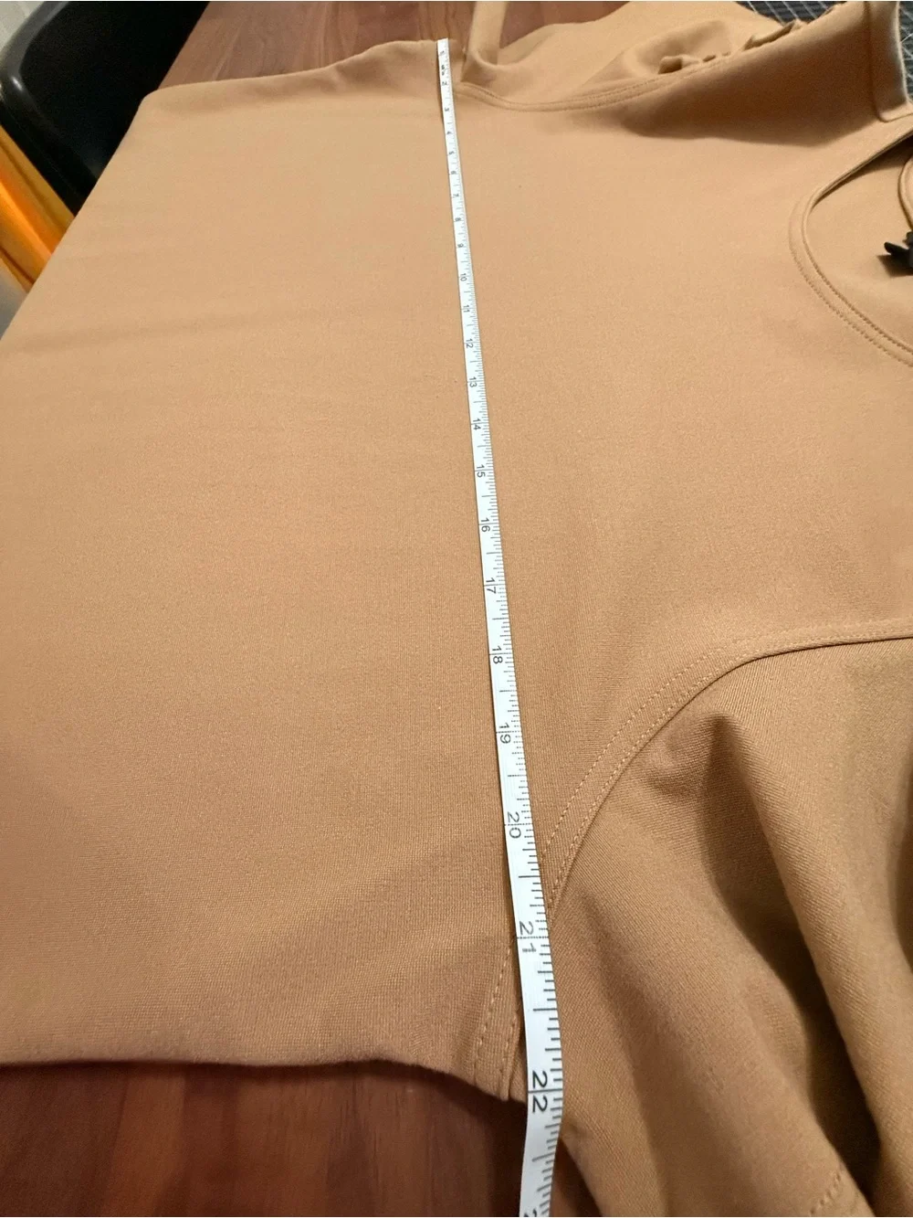Ann Taylor Tan Puff Sleeve Short Sleeve Tee - Picture 5 of 5
